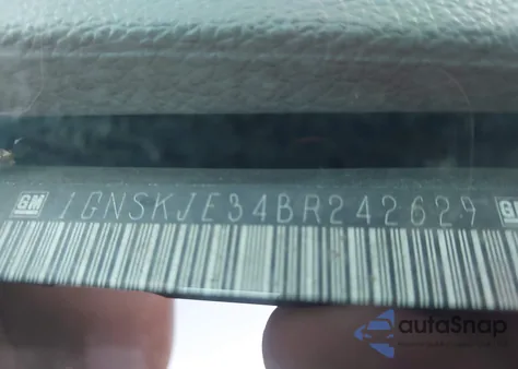 2011 Chevrolet Suburban 1500 Lt1 из США, поврежденный, VIN 1GNSKJE34BR242629